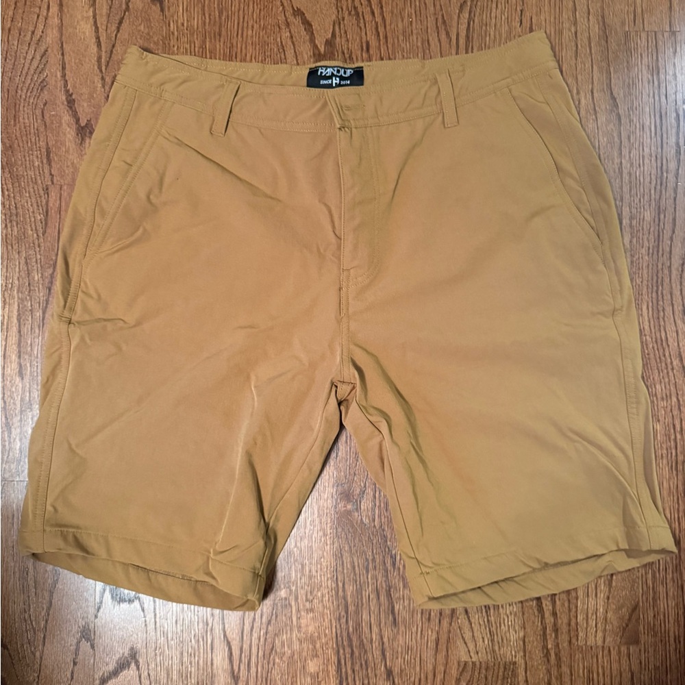 Men's Handup Tan Shorts